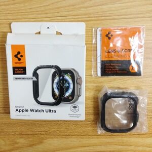 Spigen Apple Watch Ultra (49mm) Tough Armor Black Case ACS05457‎